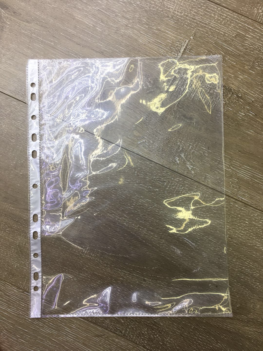 A4格纹 光面文件袋详情图3