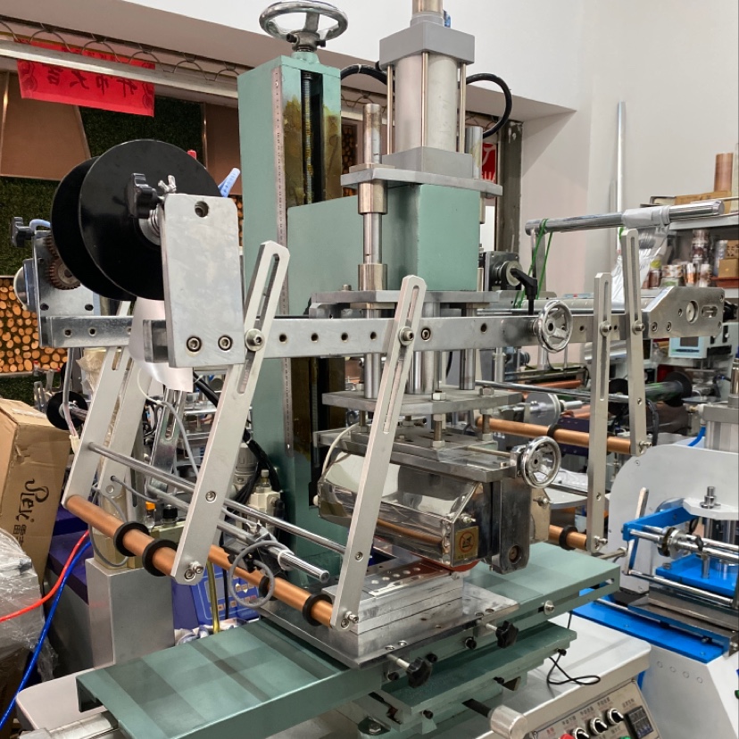 Flat and circular dual-purpose heat transfer printing machine details Picture