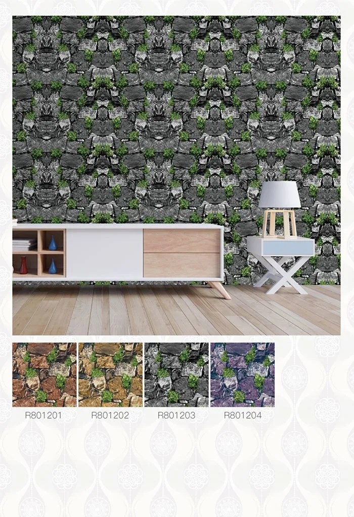 wallpaper, PVC wallpaper, PVC waterproof wallpaper, 3D wallpaper wall cover detail image 12