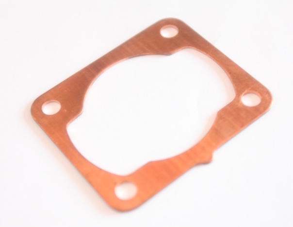 Engine cylinder head brass gasket