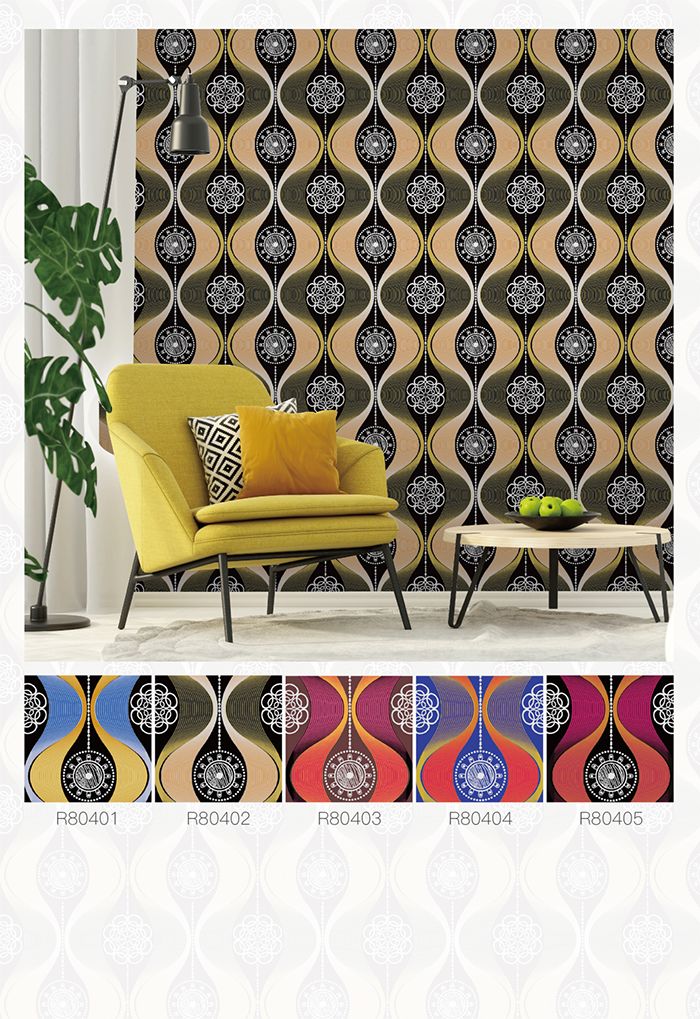 wallpaper, PVC wallpaper, PVC waterproof wallpaper, 3D wallpaper wall cover Application Scenario