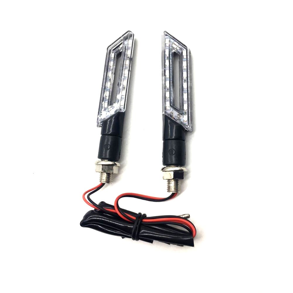 Personalized and creative LED waterproof flowing light running horse water turn signal lights for car, motorcycle and motorcycle modification parts
