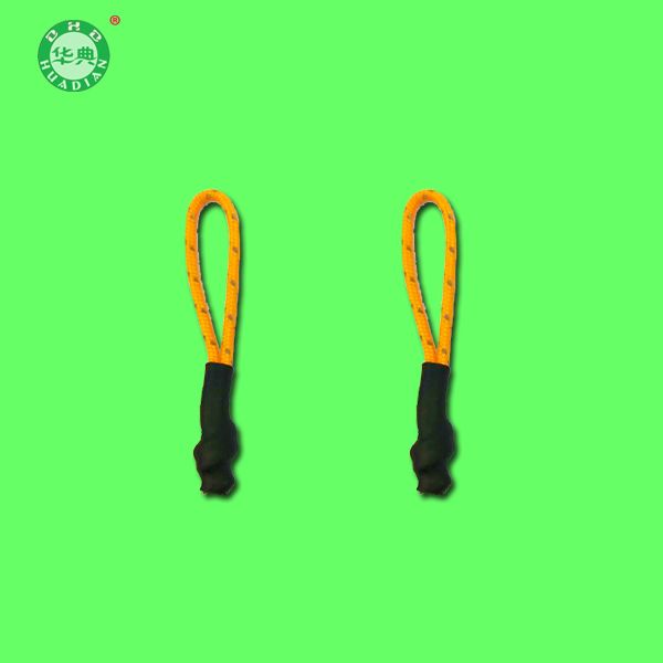 Garment plastic zipper puller head zipper puller cover zipper puller tail string puller sheet