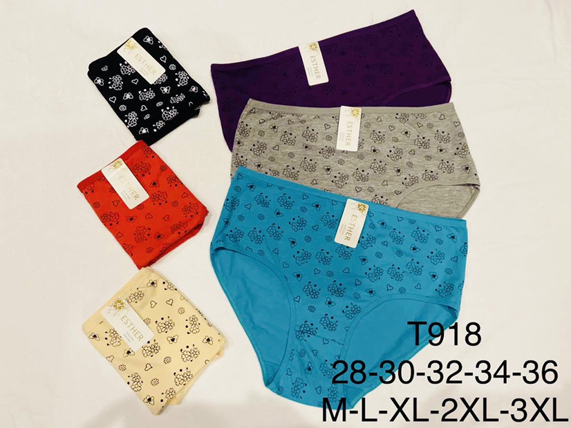 Ladies underwear cotton big mommy full figure