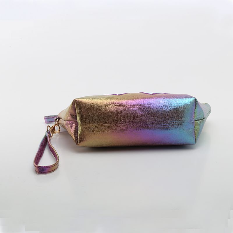 The 2020 best-selling cracked colorful sailboat bag with copyright and patent, the colorful fabric makeup bag, and the angel wing clutch bag detail image 9