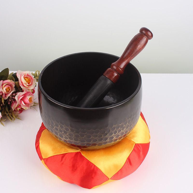 6-inch domestic copper chime, copper bowl, Buddha sound bowl, practice bowl, ritual vessel for offering to the Buddha Specification image
