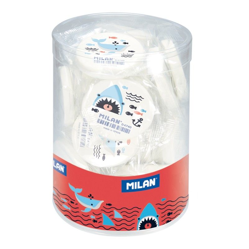 Spanish MILAN Milan Round Eraser (Shark Style) PNMD4740 details Picture