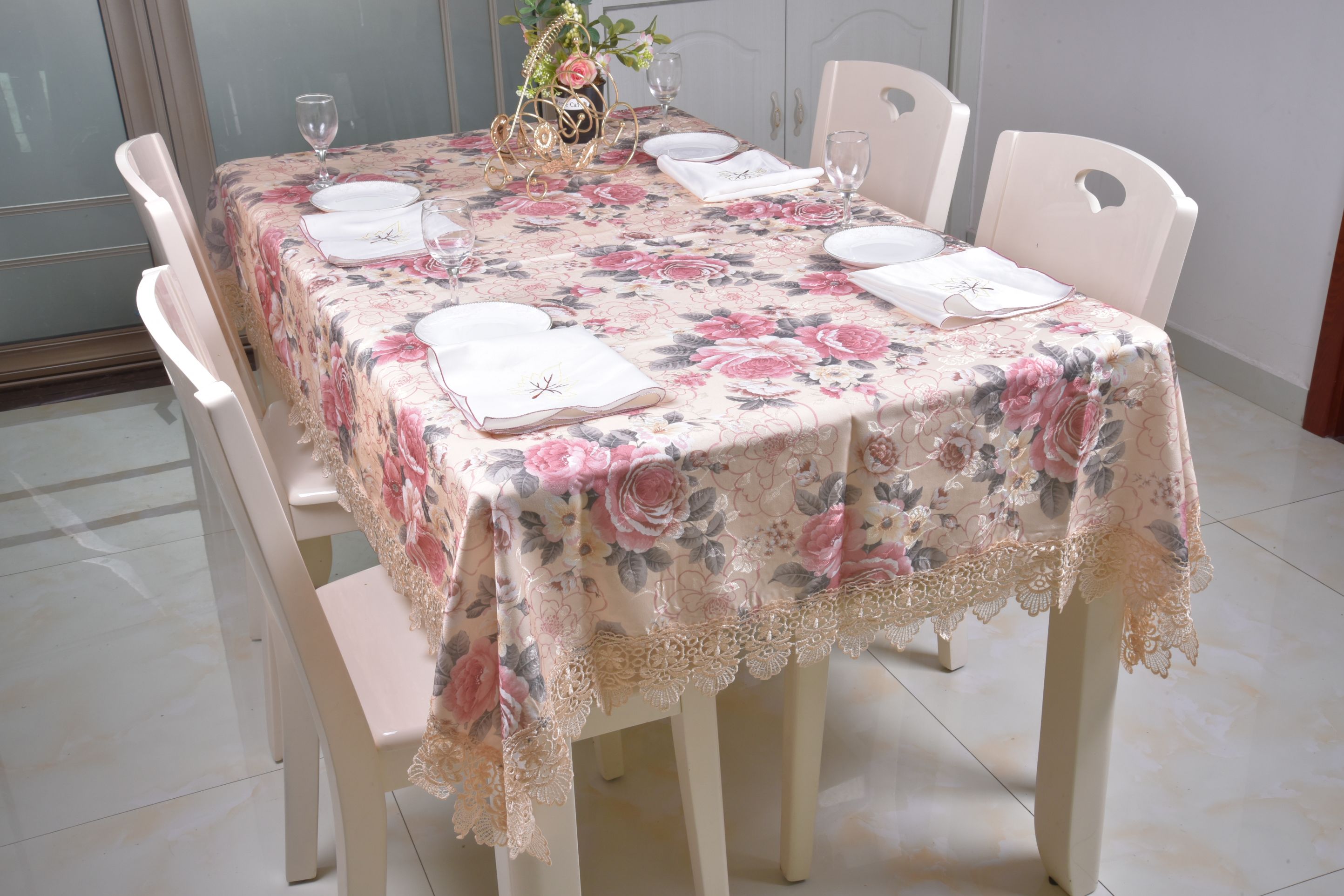 Digital printing printed square tablecloth household square table cloth tablecloth table cloth thumbnail
