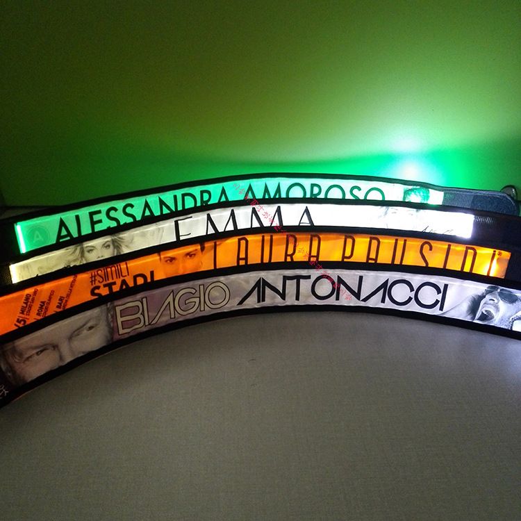Imported Japanese quality painted luminous headbands and headbands, concert cheering LED headbands detail image 3