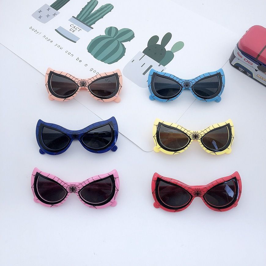 蜘蛛侠可爱卡通造型男童女童儿童太阳镜1566详情图1