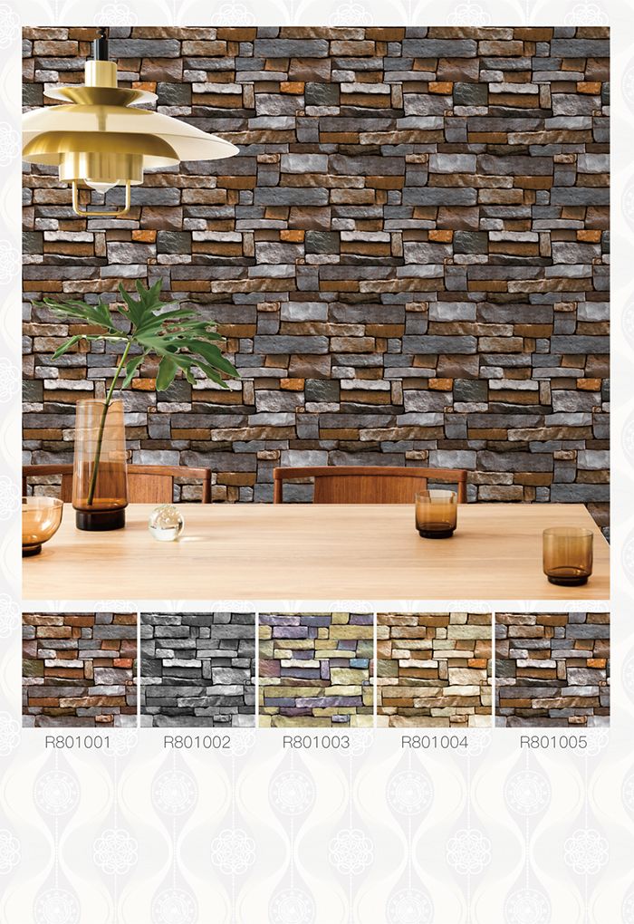 wallpaper, PVC wallpaper, PVC waterproof wallpaper, 3D wallpaper wall cover detail image 10