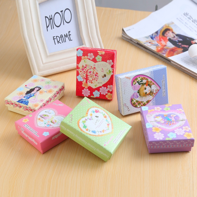 Manufacturers direct gift box jewelry box bow gift box jewelry box high-end gift box spot cartoon