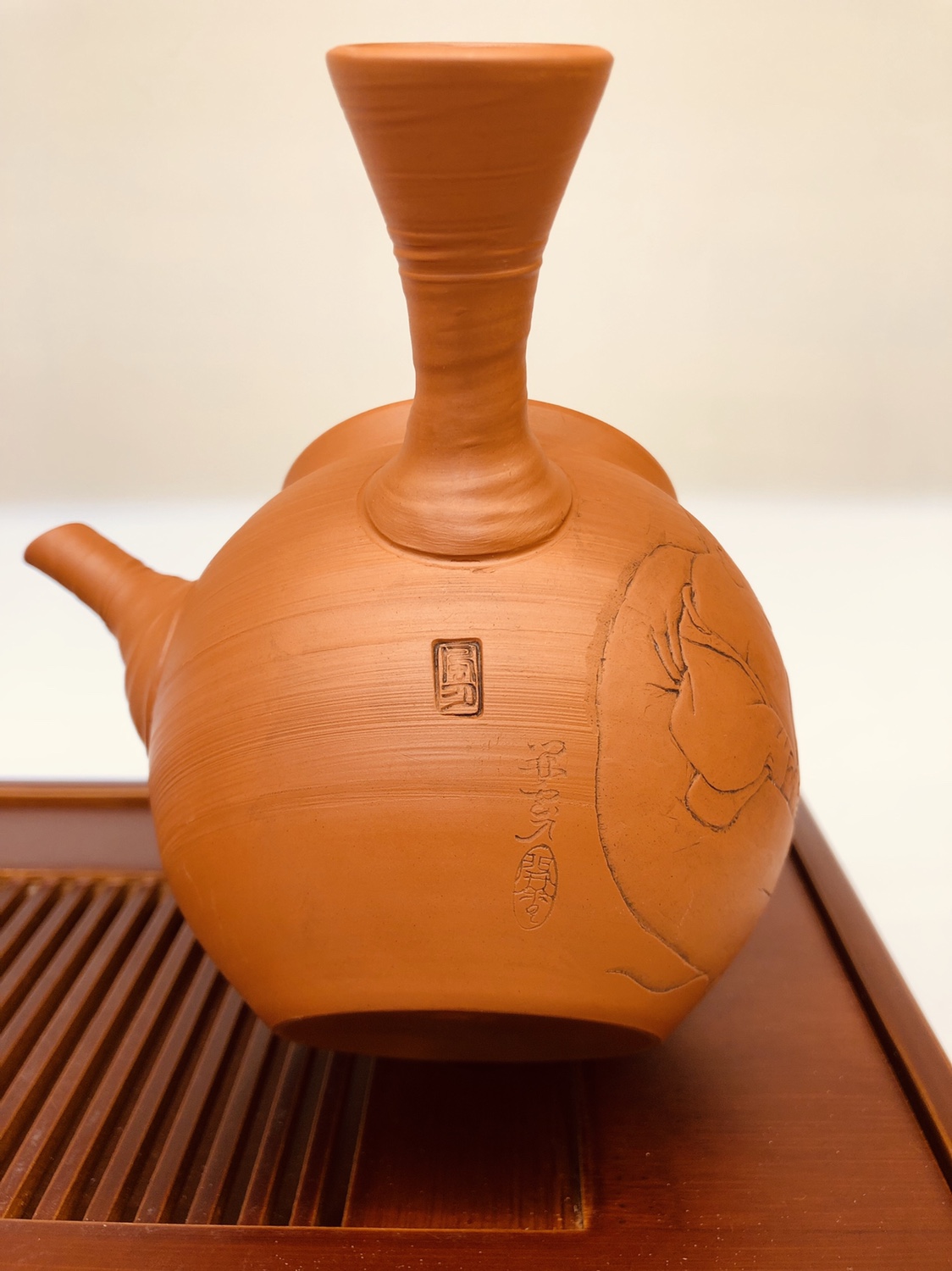日本常滑烧急须壶  茶壶详情图8