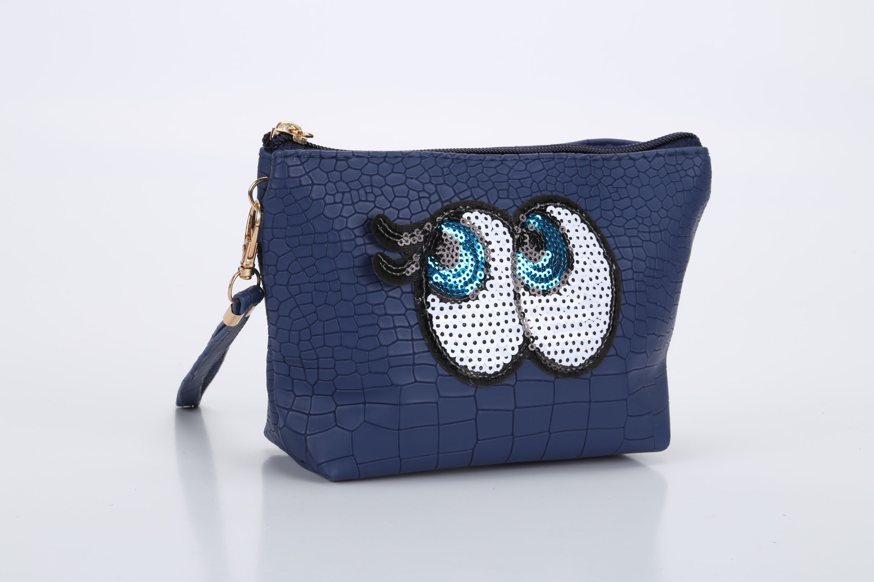 欧美热销布鲁斯眼睛化妆包厂家直销PU化妆袋卡通手拿包详情图6