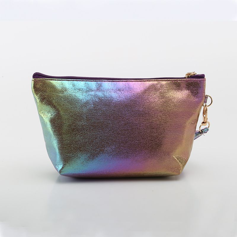 The 2020 best-selling cracked colorful sailboat bag with copyright and patent, the colorful fabric makeup bag, and the angel wing clutch bag detail image 13