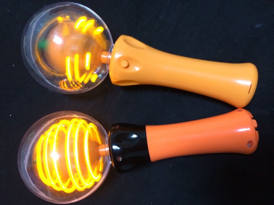 LED Light rotating ball, LED light rotating stick, LED light rotating Stick, Halloween gift full figure