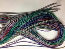 塑料管，彩色金属色塑料编织软胶管