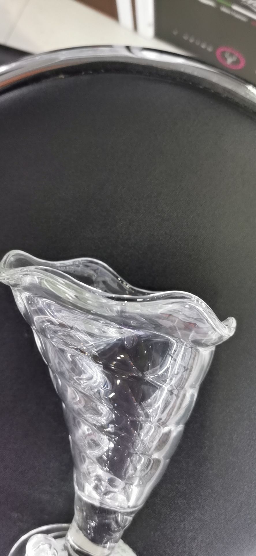 Thickened lead-free glass conch cups, cold drink cups, milkshake cups, salad cups, dessert cups, dessert highball cups, glass bowls pic 3