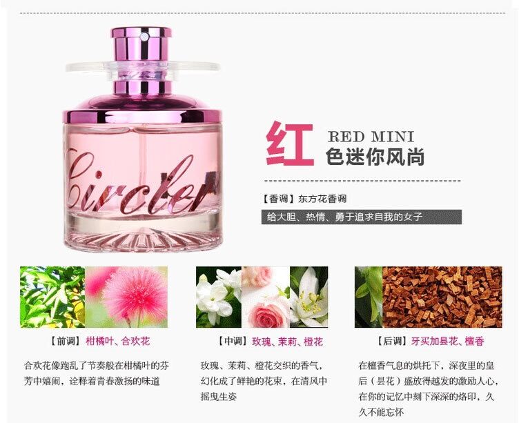 旋动香水circle持久玫瑰清新淡香男女士香水车载邂逅旋转详情图4
