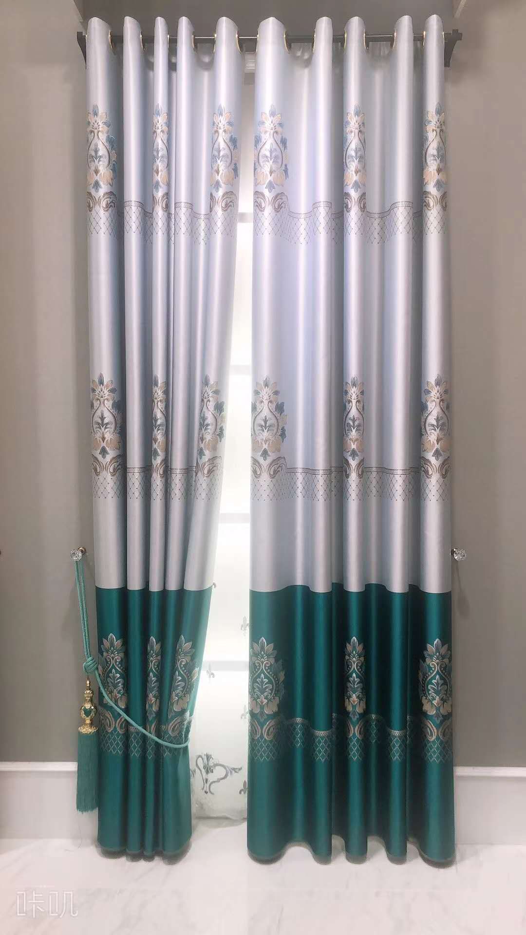 European-style curtain fabric