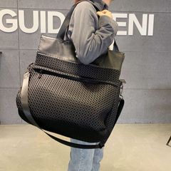 New single-shoulder bag, European and American fashionable women's bag, nylon bag, versatile and color-blocking crossbody bag, lightweight bag, shopping bag, 185