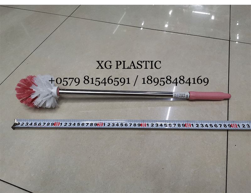 马桶刷不锈钢杆马桶刷塑料圆球刷厕所卫生间清洁刷耐用马桶刷子详情图5