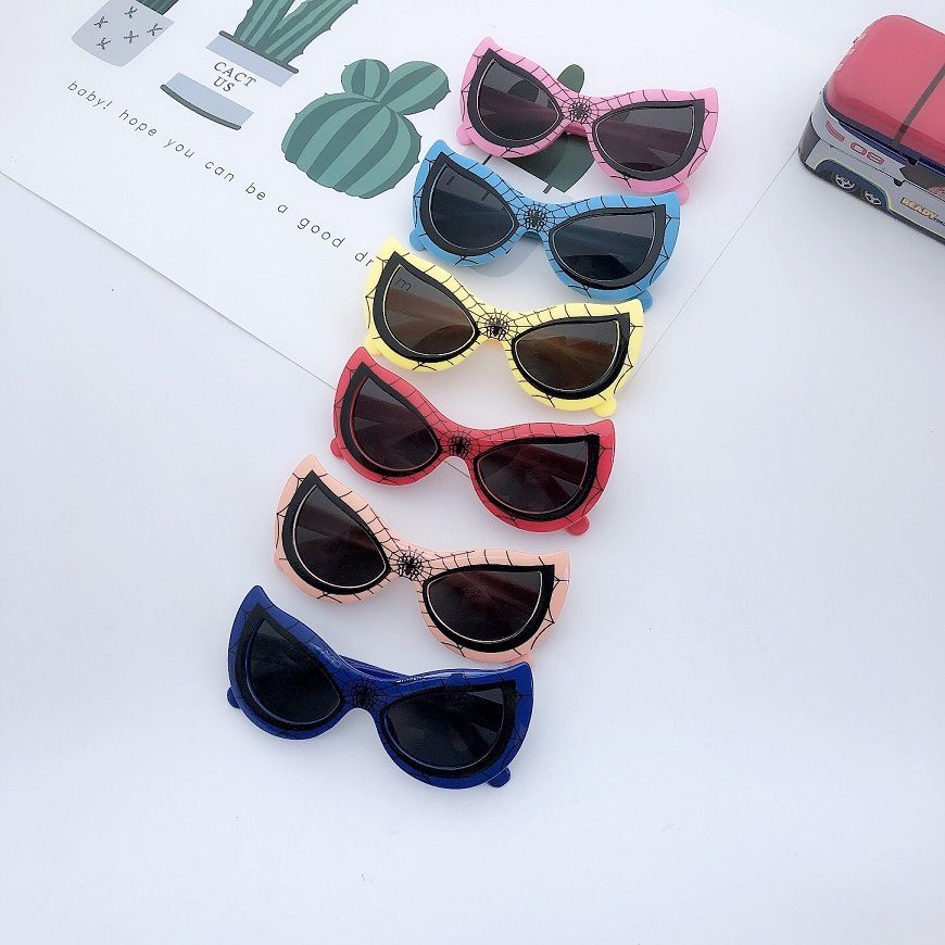 蜘蛛侠可爱卡通造型男童女童儿童太阳镜1566详情图3