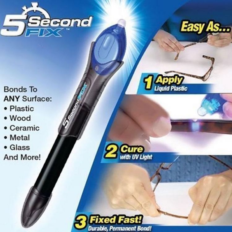 厂家直销 激光液体胶水TV产品 五秒修复笔 带灯胶水笔可定制详情4