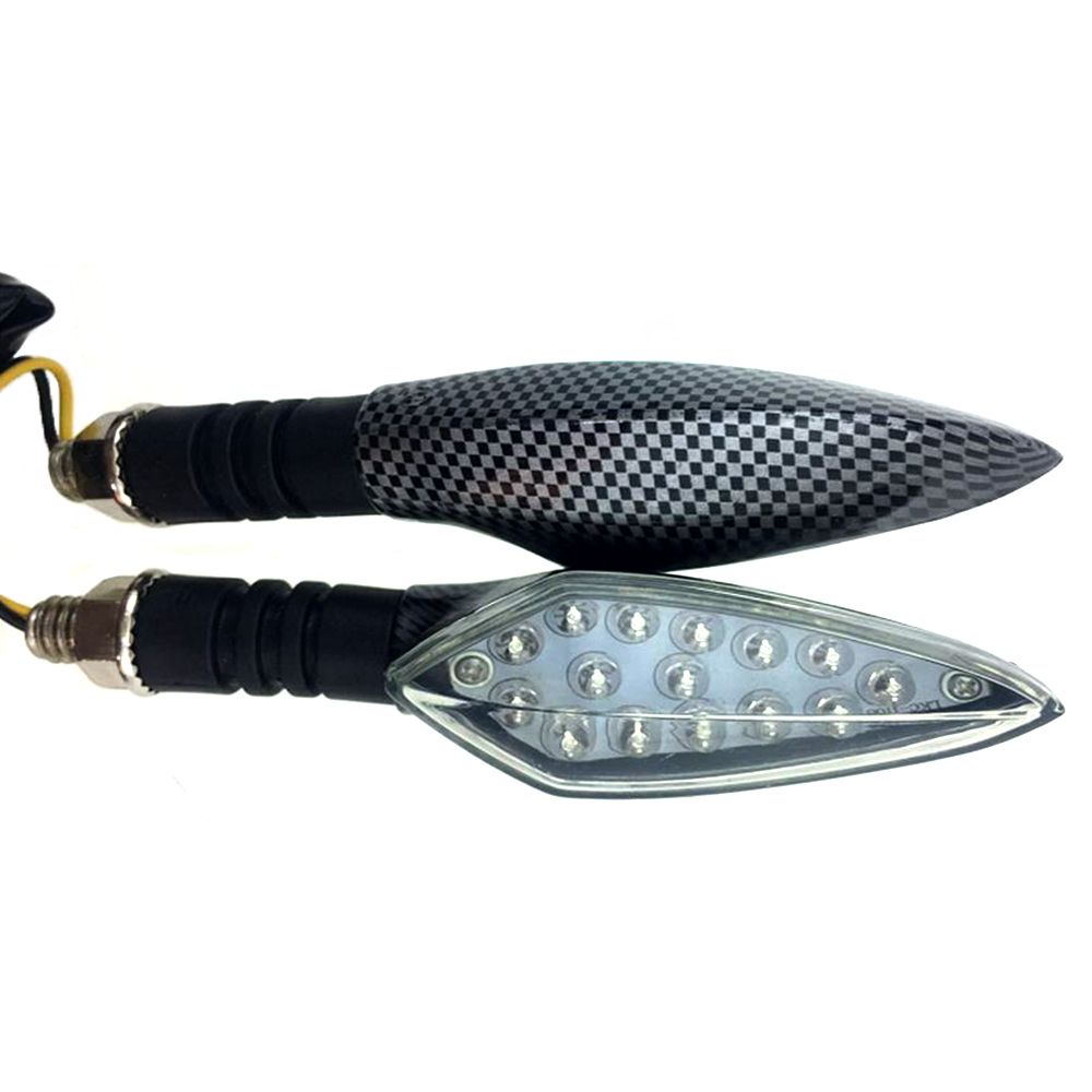 Motorcycle turn light LED turn signal light running super bright light refit water car light refit accessories full figure