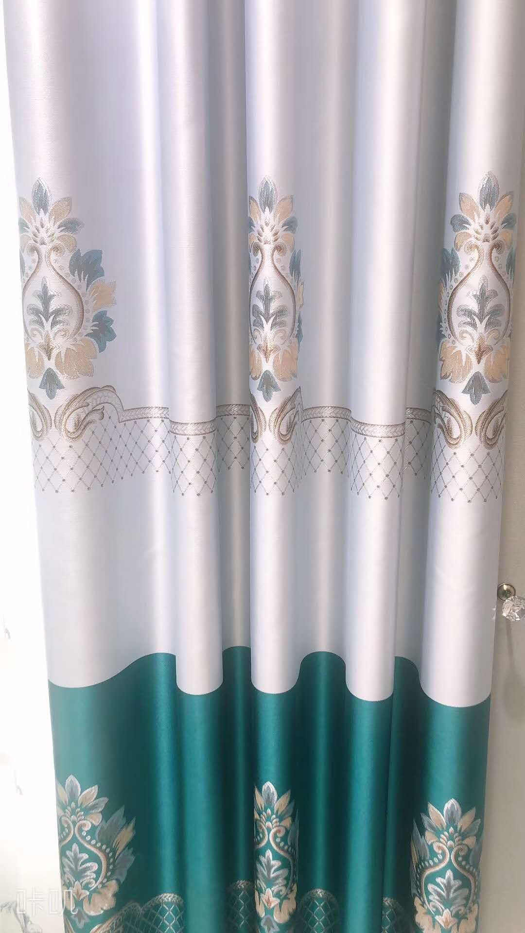 European-style curtain fabric Item Picture