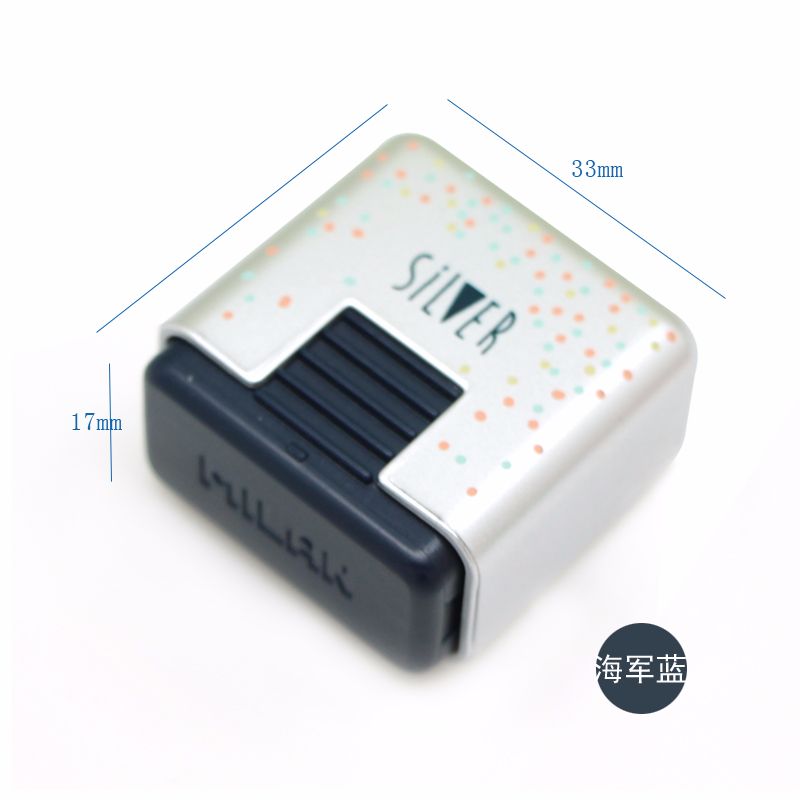 Spanish MILAN square eraser with silver case CMMS430SL Specification image