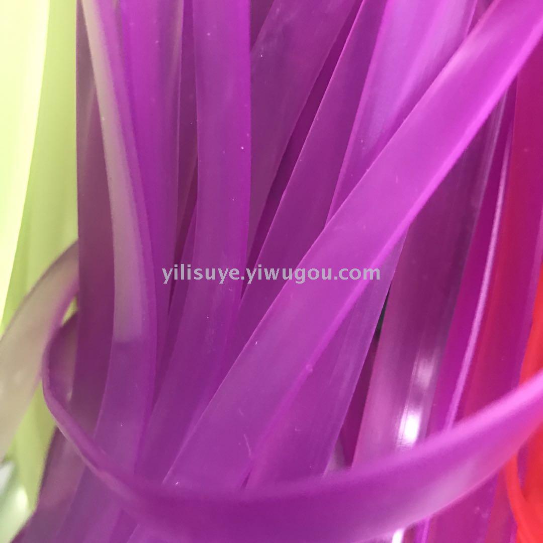 Plastic flat tape