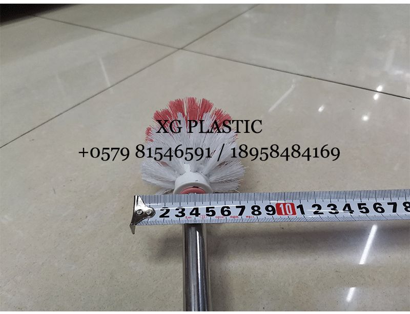 马桶刷不锈钢杆马桶刷塑料圆球刷厕所卫生间清洁刷耐用马桶刷子详情图4