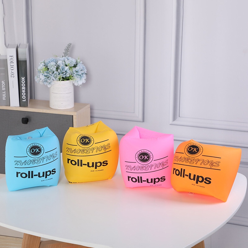 新款时尚环保PVC游泳辅助品 夏日创意热销OK圆柱水袖儿童水上玩具