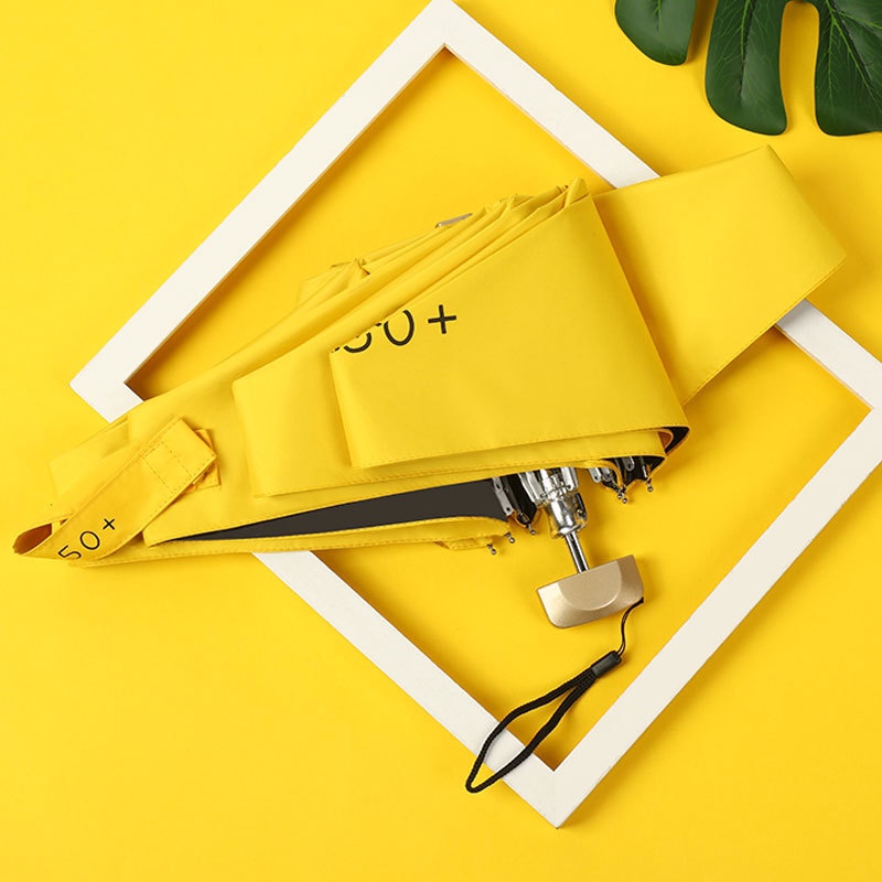 upf50+超轻口袋五折太阳伞防晒防紫外线女小巧便携晴雨伞两用折叠