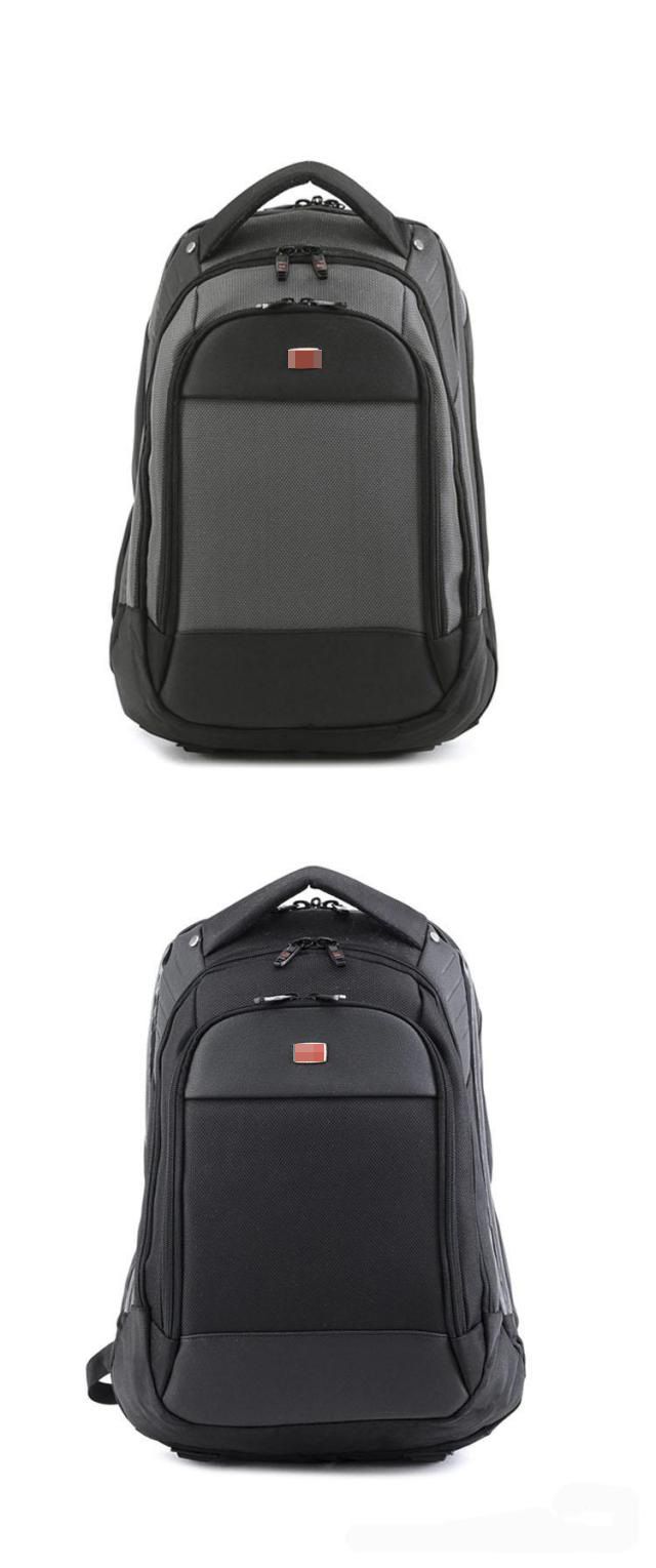  厂家直销14-15寸手提笔记本双背包商务休闲电脑包可定制详情3
