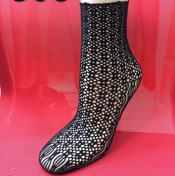 Fashion trend hollow out design socks 805 thumbnail