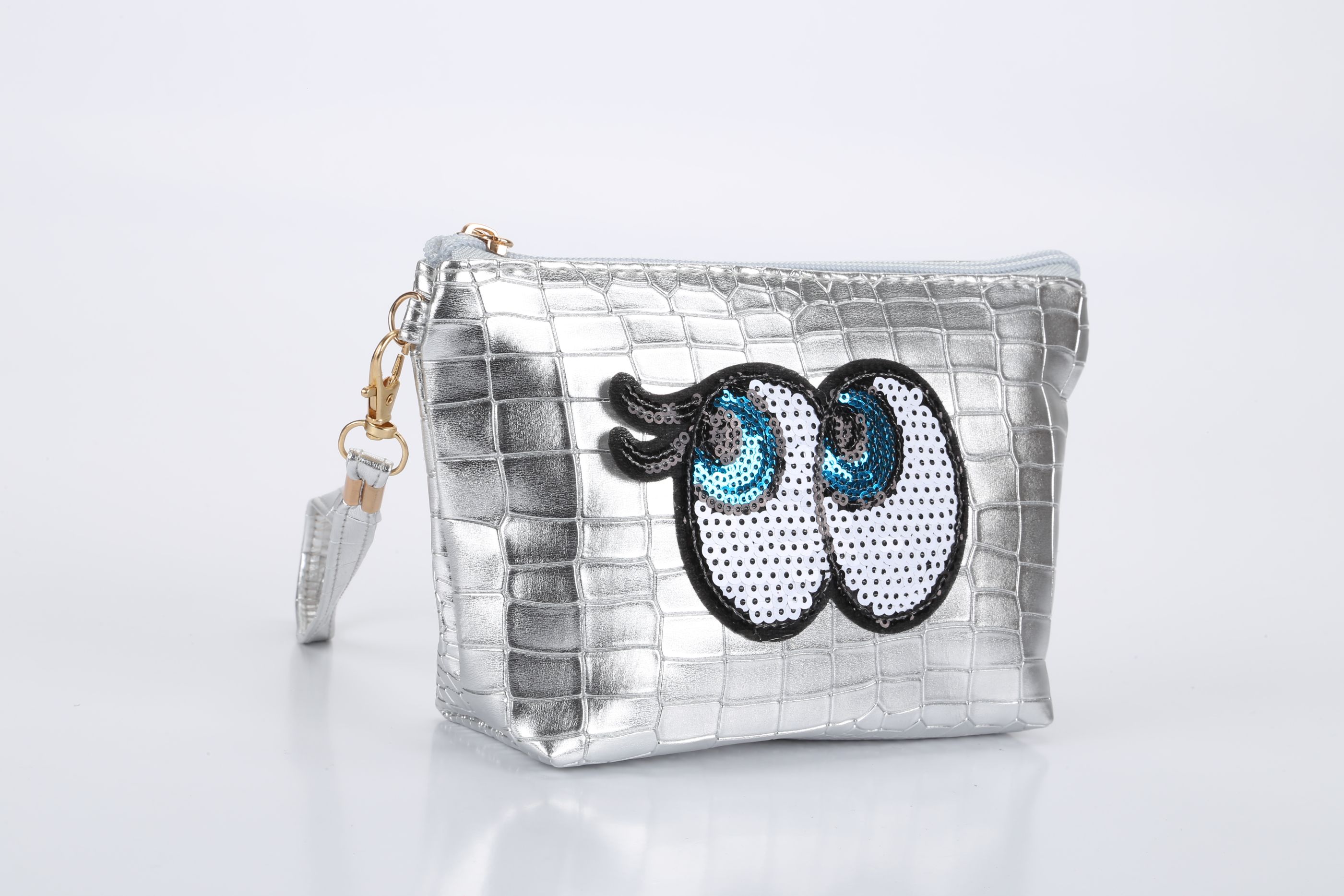 欧美热销布鲁斯眼睛化妆包厂家直销PU化妆袋卡通手拿包详情图11