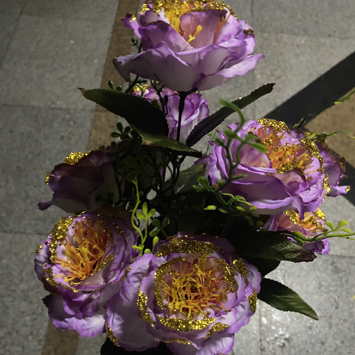 Gilded rose