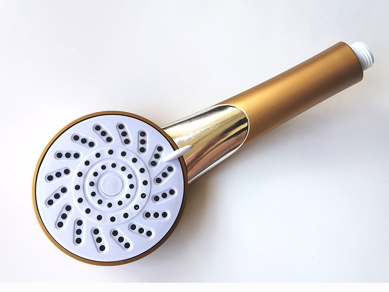 Showerhead, hand-held showerhead set, Golden Cyclone single nozzle, hand-held showerhead factory direct sales Specification image