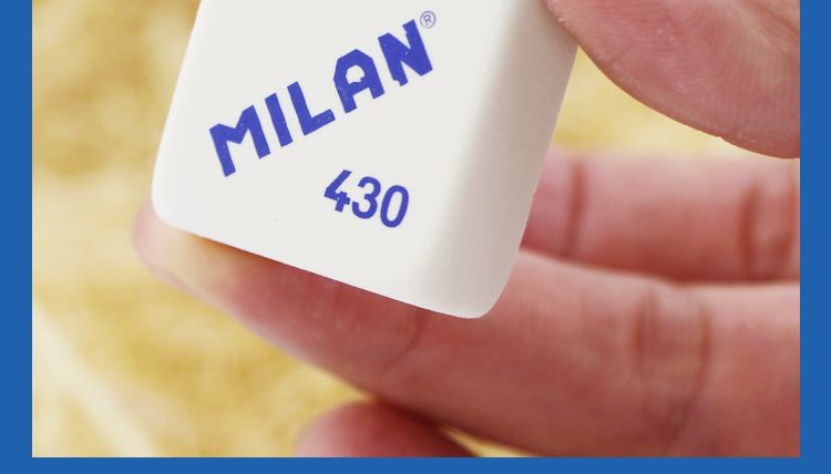 Spanish MILAN Square eraser for students and children, 430 pic 8