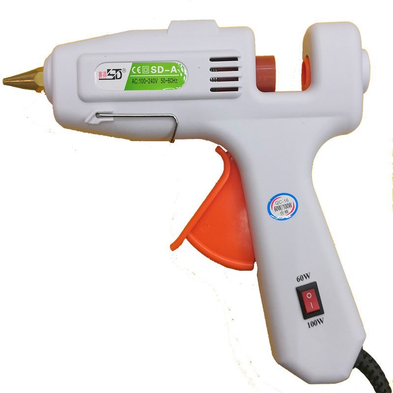 【 Fixed Customer 】60/100W white large glue gun with switch, suitable for 11mm thick glue sticks, factory direct sales details Picture