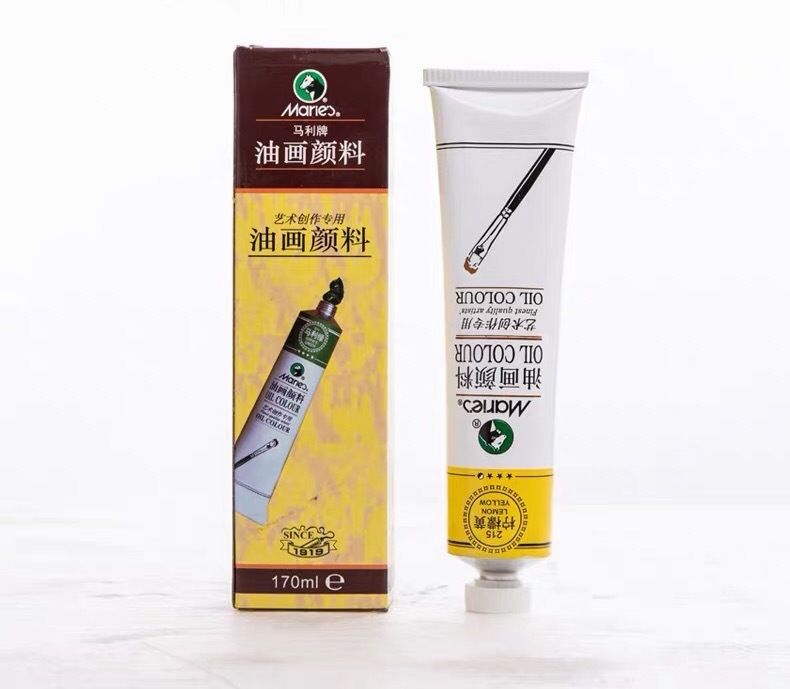 Marley Oil Paints Beginner 170ml Large Tube Artist 12-Color and 24-color Single Tube Set of Art Paints detail image 2
