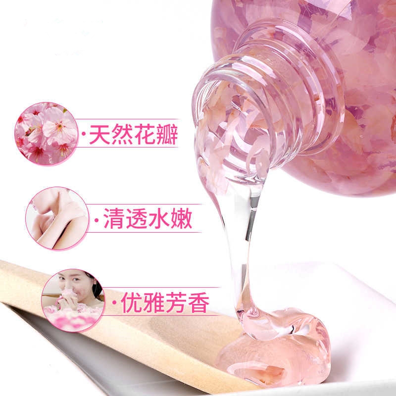 500 Clandoria Petal Body Wash Lasting Fragrance, Radiant And Translucent undefined