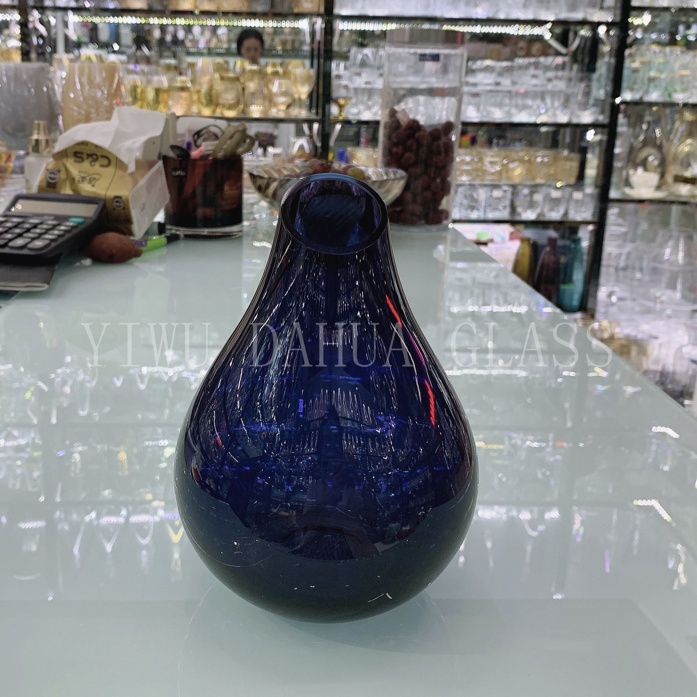 Collection of numbered vases suggesting collectible appeal