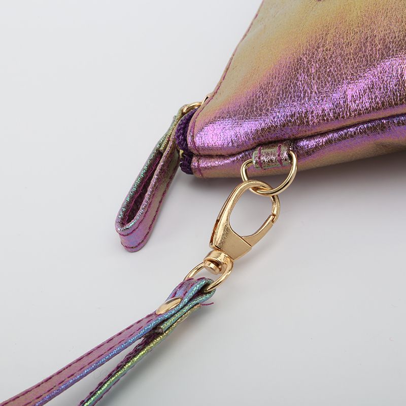 The 2020 best-selling cracked colorful sailboat bag with copyright and patent, the colorful fabric makeup bag, and the angel wing clutch bag detail image 15