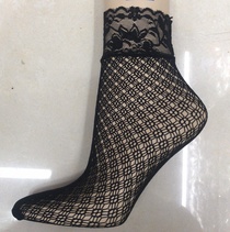 Fashion hollowed-out socks with four threads