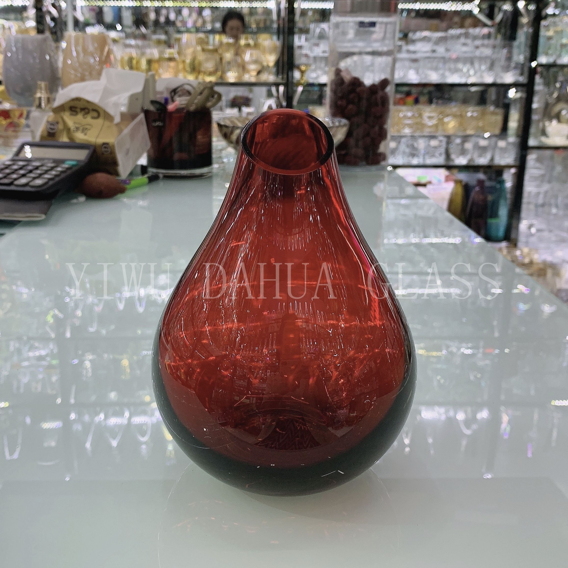 Stylish home decor with multiple vases