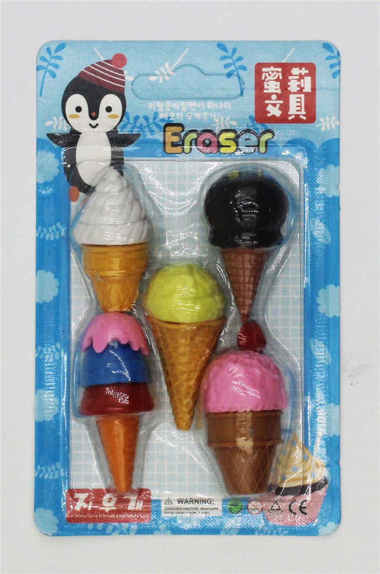 Xk-006造型橡皮食品造型蛋糕甜点DIY 冰激凌 可爱仿真趣味橡皮详情图2