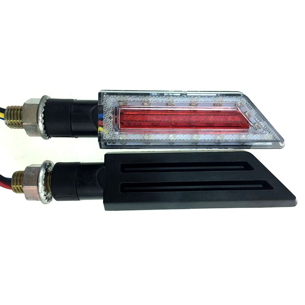 Cross-border best-selling motorcycle turn signal light waterproof flowing light LED brake integrated light signal light modification accessories